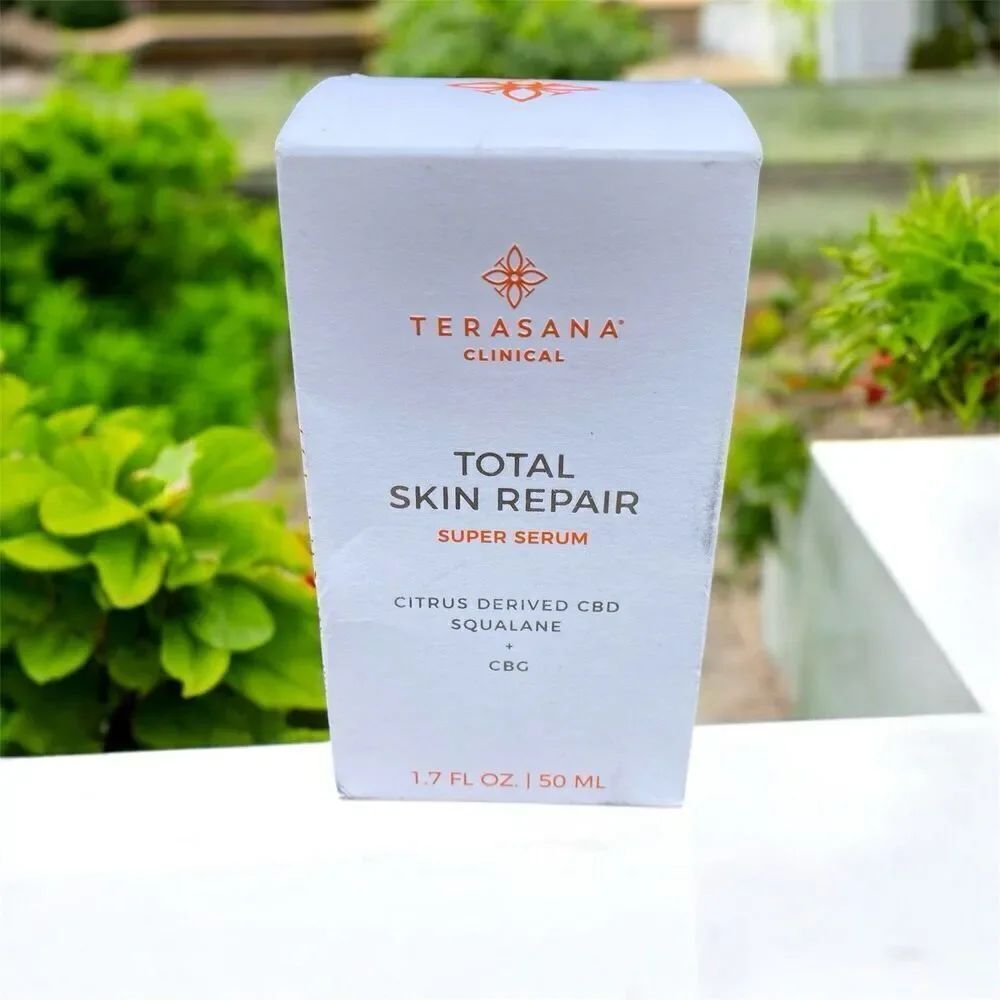 NIB New Terasana Clinical Total Skin Repair Super Serum 1.7 oz/50 ml